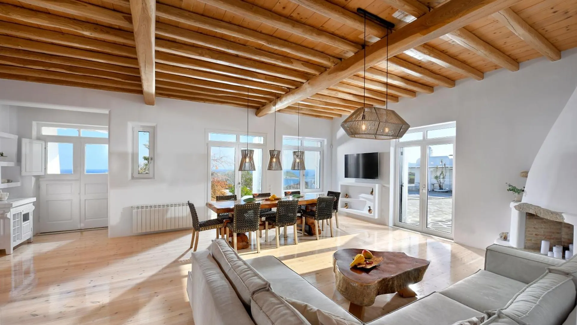 Lia Villas Mykonos Kalafatis Yunanistan
